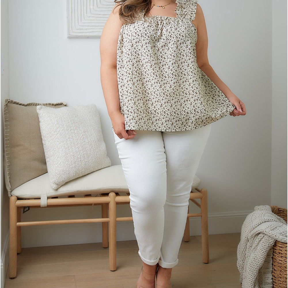 Dandy Darling Ditsy Floral Tank from Prickly Polkadot Boutique